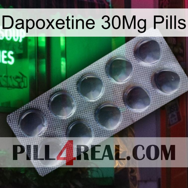 Dapoxetine 30Mg Pills 30